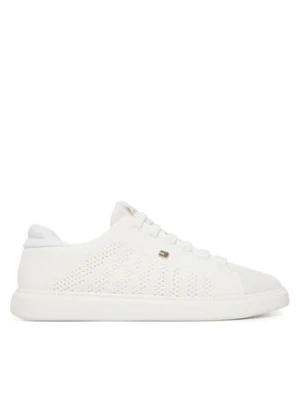 Tommy Hilfiger Sneakersy Th Icon Light Knit Sneaker FW0FW09401 Biały