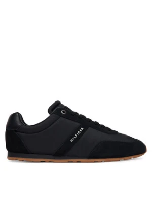 Zdjęcie produktu Tommy Hilfiger Sneakersy Th Lo Run Icon Summer Mix FM0FM05905 Czarny