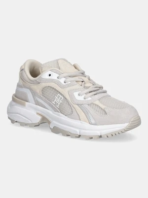 Tommy Hilfiger sneakersy TH MODERN RUGGED RUNNER damskie kolor szary FW0FW08692