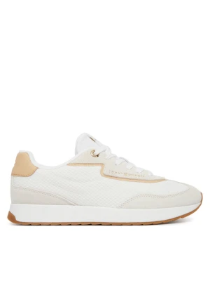 Tommy Hilfiger Sneakersy Th Retro Runner Mix FW0FW09410 Biały