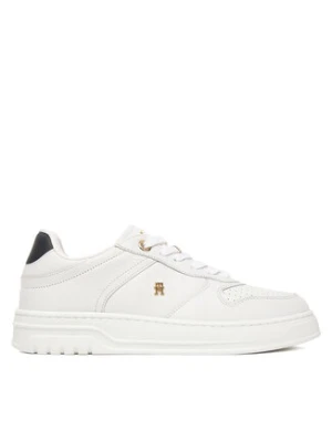 Tommy Hilfiger Sneakersy Th Sporty Cupsole Corp FW0FW09025 Biały