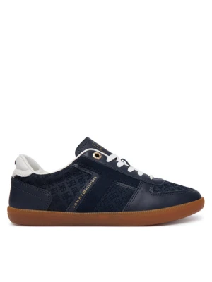 Tommy Hilfiger Sneakersy Th Tribeca Sneaker Monogram FW0FW09691 Granatowy
