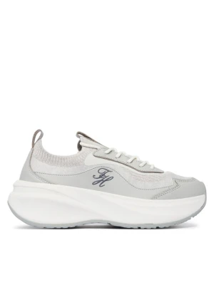 Tommy Hilfiger Sneakersy TH Wave Runner FW0FW09484 Szary