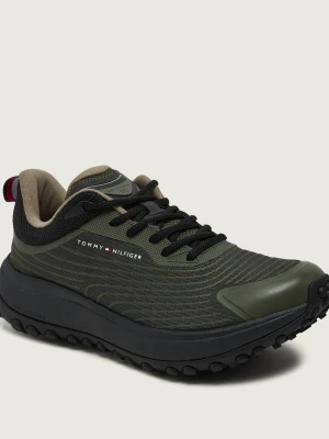 Tommy Hilfiger Sneakersy The Canyon X M Knit oliwkowy