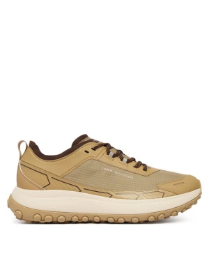 Tommy Hilfiger Sneakersy The Canyon X M Mix Runner Wpm FM0FM06066 Brązowy jasny