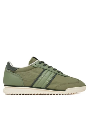 Tommy Hilfiger Sneakersy Tjm Runner Cleated Mix Mat. EM0EM01598 Zielony