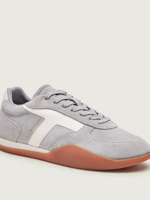 Tommy Hilfiger Sneakersy Vintage | zamsz szary