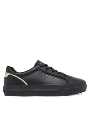 Tommy Hilfiger Sneakersy Vulc Foxing FW0FW08683 Czarny