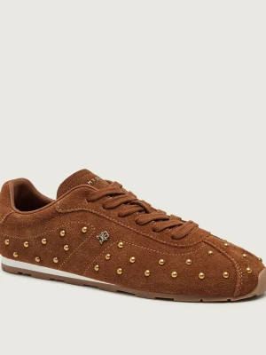 Tommy Hilfiger Sneakersy | zamsz brązowy