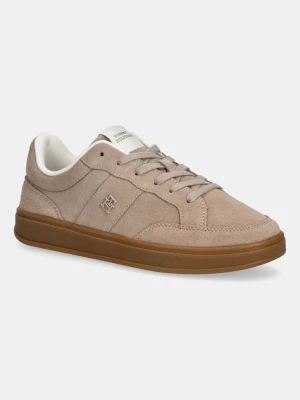 Tommy Hilfiger sneakersy zamszowe TH HERITAGE COURT SNEAKER SUEDE