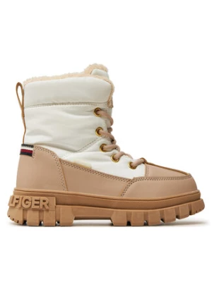 Tommy Hilfiger Śniegowce Fur Boot T3A5-33609-1695 M Beżowy