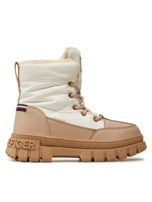 Tommy Hilfiger Śniegowce Fur Boot T3A5-33609-1695 S Beżowy