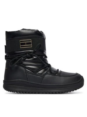 Tommy Hilfiger Śniegowce Snow Boot T3A5-34052-1474 D Czarny