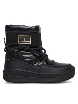 Tommy Hilfiger Śniegowce T3A5-34052-1474999 S Czarny
