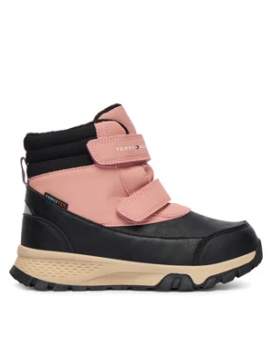 Tommy Hilfiger Śniegowce Velcro Bootie T1A5-34048-1592 S Czarny