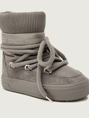 Tommy Hilfiger Śniegowce | zamsz