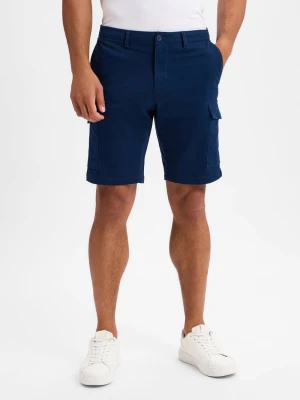 Zdjęcie produktu Tommy Hilfiger Spodenki Mężczyźni Bawełna niebieski jednolity,