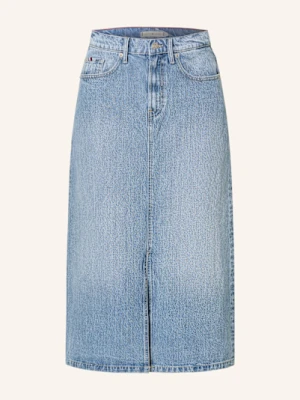 Tommy Hilfiger Spódnica Jeansowa Uma blau