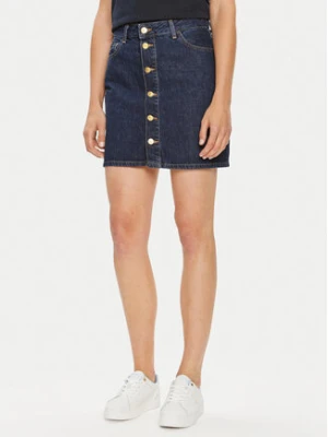 Tommy Hilfiger Spódnica jeansowa WW0WW42220 Granatowy Regular Fit