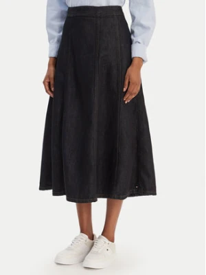 Tommy Hilfiger Spódnica jeansowa WW0WW47730 Granatowy Regular Fit