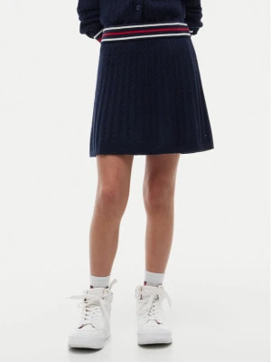Tommy Hilfiger Spódnica KG0KG09508 Granatowy Regular Fit