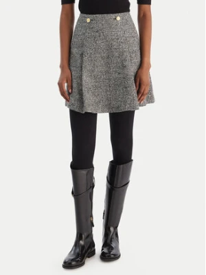 Tommy Hilfiger Spódnica mini WW0WW48787 Szary Regular Fit