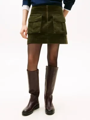 Tommy Hilfiger Spódnica | sztruks