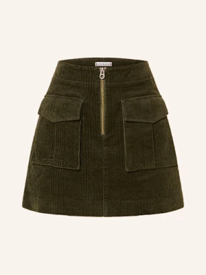 Tommy Hilfiger Spódnica Sztruksowa gruen