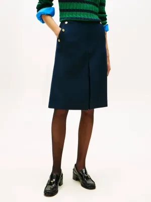 Tommy Hilfiger Spódnica | z dodatkiem wełny