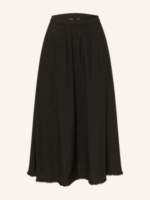 Tommy Hilfiger Spódnica Z Lnem schwarz