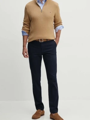 Tommy Hilfiger spodnie granatowy