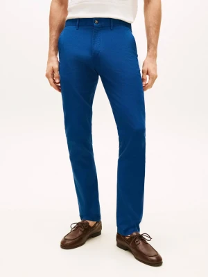 Tommy Hilfiger Spodnie chino Bleecker | Slim Fit granatowy