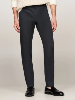Tommy Hilfiger Spodnie chino Bleecker | Slim Fit granatowy
