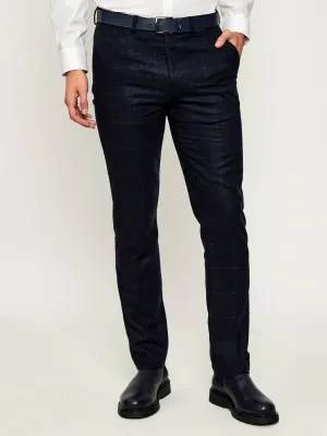 Tommy Hilfiger Spodnie chino Denton | Straight fit | z dodatkiem wełny