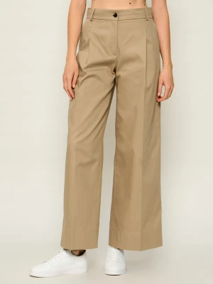 Tommy Hilfiger Spodnie chino | Relaxed fit camel