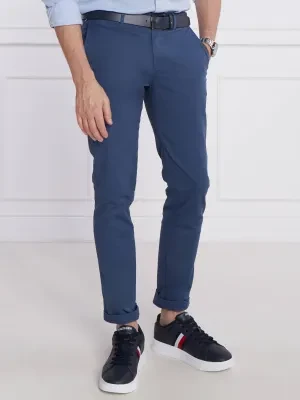 Tommy Hilfiger Spodnie chino | Slim Fit | pima