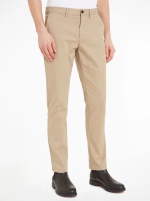 Tommy Hilfiger Spodnie chino w kolorze beżowym rozmiar: W36