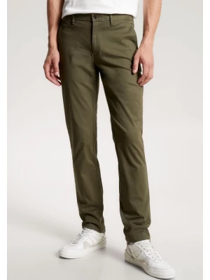 Tommy Hilfiger Spodnie chino w kolorze khaki rozmiar: W31