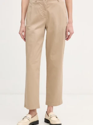 Tommy Hilfiger spodnie damskie z bawełną