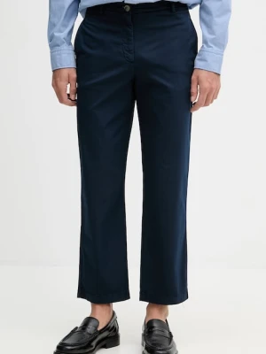 Tommy Hilfiger spodnie damskie z bawełną