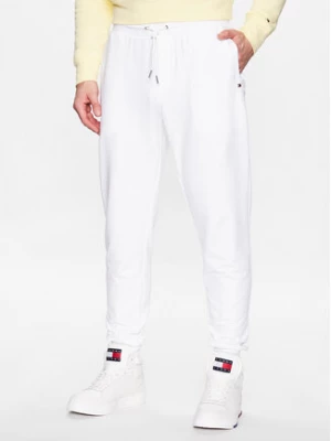 Tommy Hilfiger Spodnie dresowe 1985 MW0MW24521 Biały Regular Fit