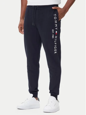 Tommy Hilfiger Spodnie dresowe Basic Branded MW0MW08388 Granatowy Regular Fit
