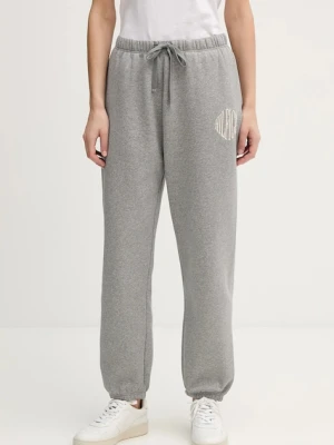 Tommy Hilfiger spodnie dresowe damskie kolor szary melanżowe WW0WW47876
