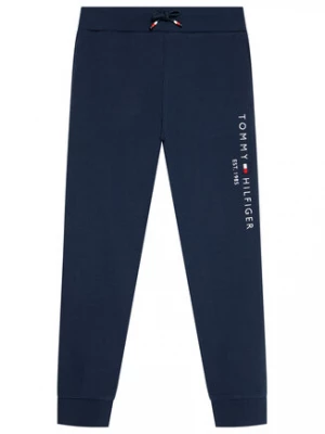 Tommy Hilfiger Spodnie dresowe Essential KS0KS00214 Granatowy Regular Fit