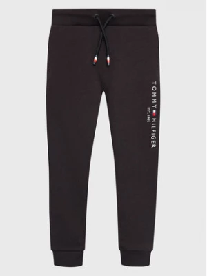 Tommy Hilfiger Spodnie dresowe Essential KS0KS00214 M Czarny Regular Fit