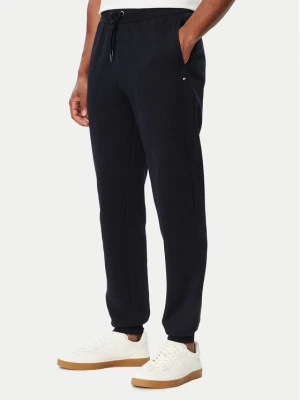 Tommy Hilfiger Spodnie dresowe Essential MW0MW44990 Granatowy Regular Fit