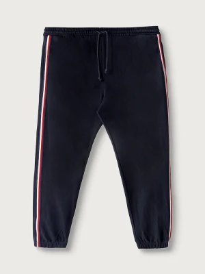 Tommy Hilfiger spodnie dresowe męskie bawełniane granatowy