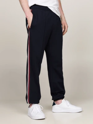 Tommy Hilfiger Spodnie dresowe | Regular Fit granatowy