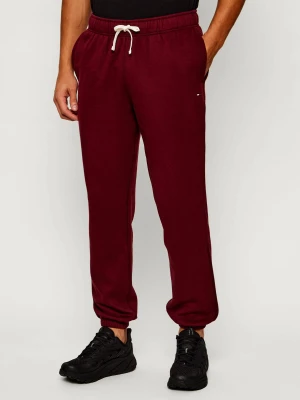 Tommy Hilfiger Spodnie dresowe | Regular Fit bordowy