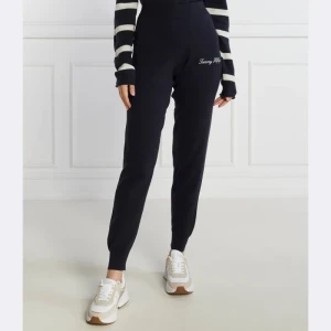 Tommy Hilfiger Spodnie dresowe SCRIPT GRAPHIC | Regular Fit